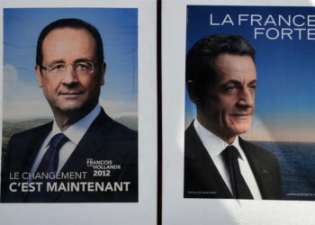 hollande sarkozy présidentielles france 2012