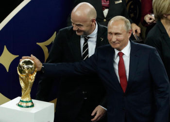 vladimir poutine gianni infantino