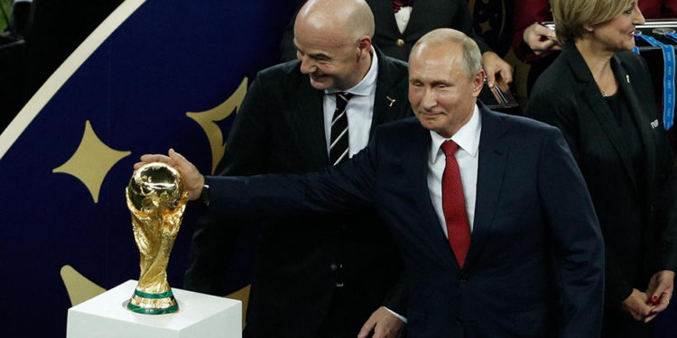 vladimir poutine gianni infantino